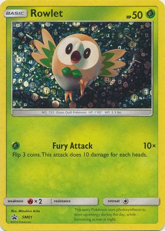 Rowlet (SM01) (General Mills Promo) [Sun & Moon: Black Star Promos] | Anubis Games and Hobby