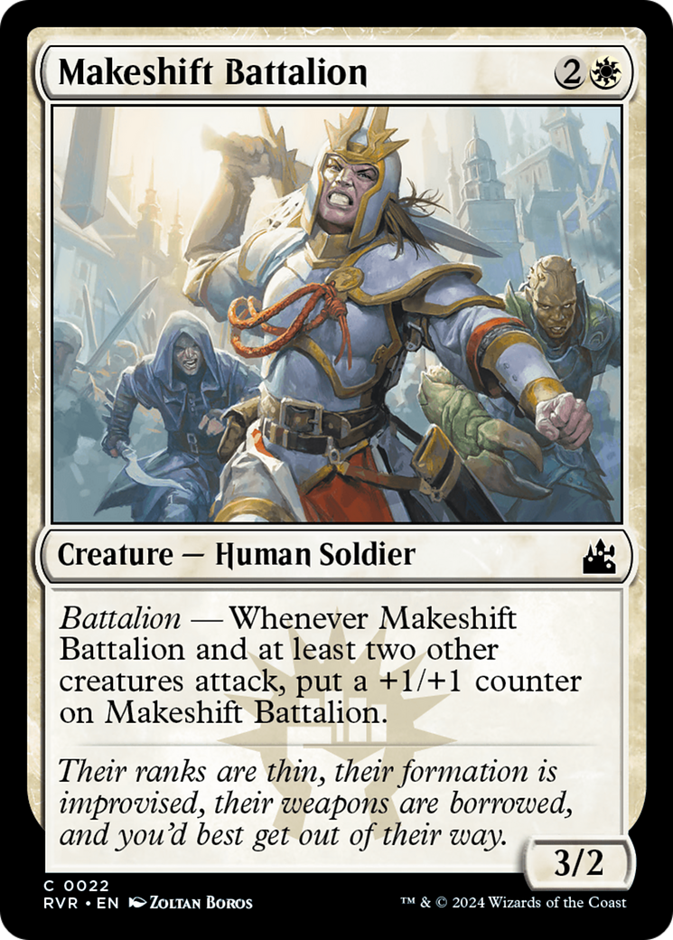 Makeshift Battalion [Ravnica Remastered] | Anubis Games and Hobby