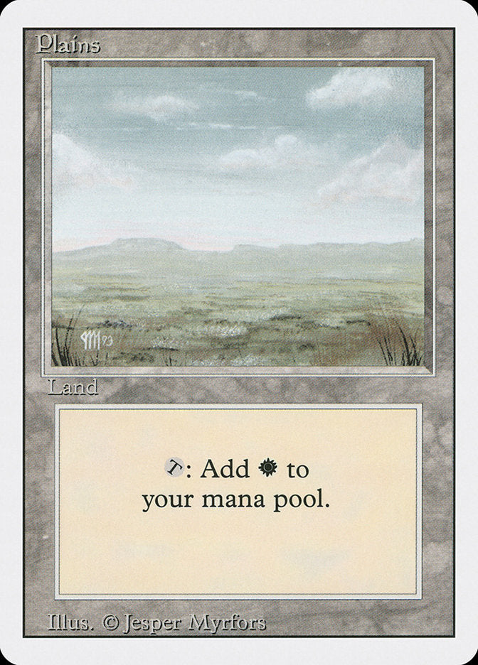 Plains (Signature on Left) [Revised Edition] | Anubis Games and Hobby