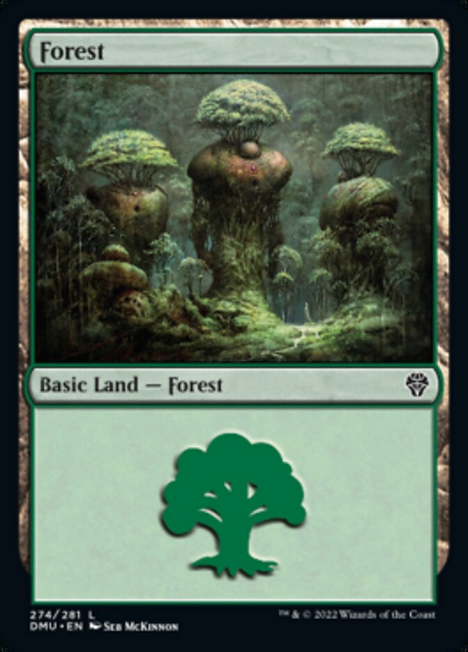Forest (274) [Dominaria United] | Anubis Games and Hobby