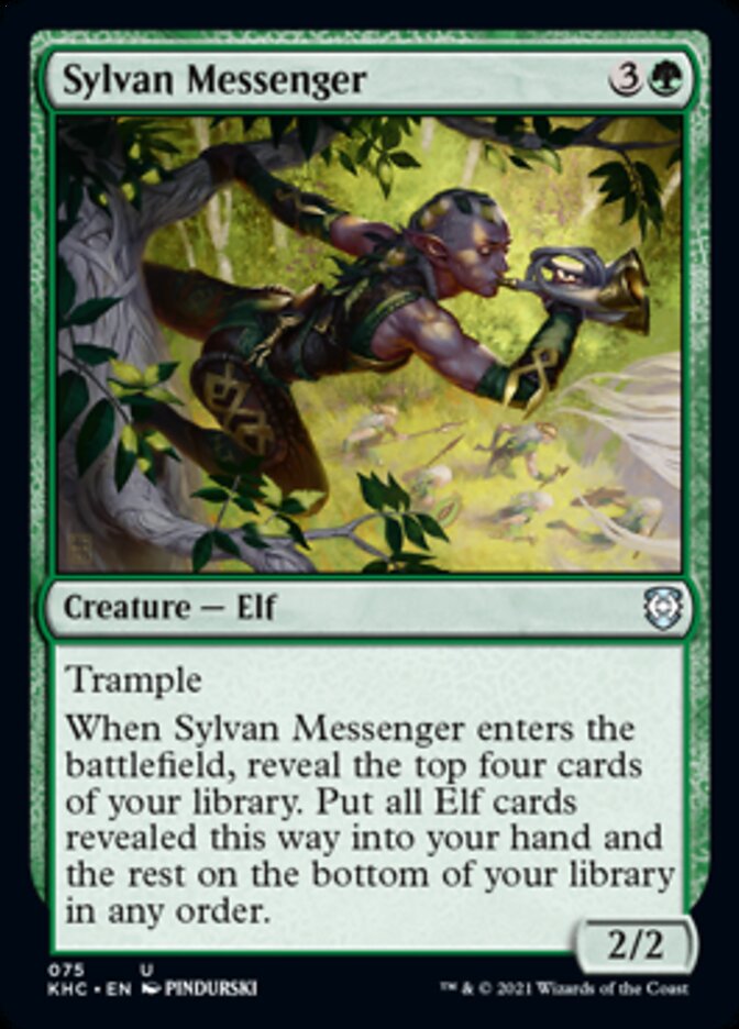 Sylvan Messenger [Kaldheim Commander] | Anubis Games and Hobby