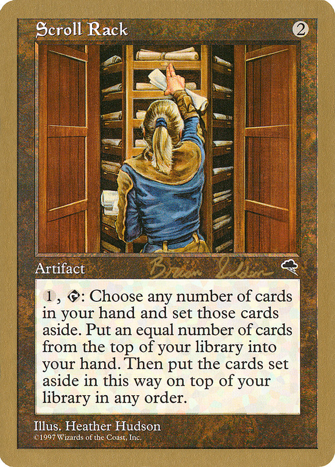 Scroll Rack (Brian Selden) [World Championship Decks 1998] | Anubis Games and Hobby