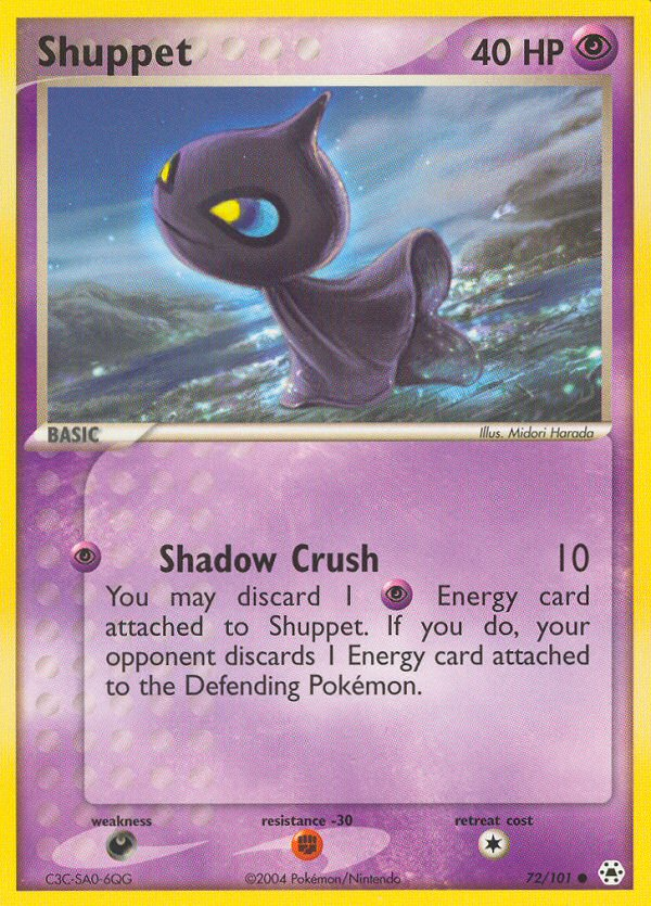 Shuppet (72/101) [EX: Hidden Legends] | Anubis Games and Hobby