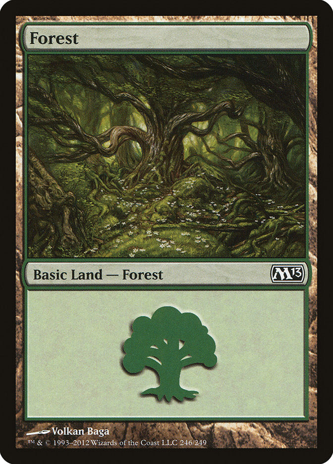 Forest (246) [Magic 2013] | Anubis Games and Hobby