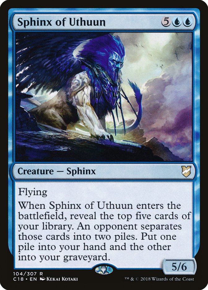 Sphinx of Uthuun [Commander 2018] | Anubis Games and Hobby