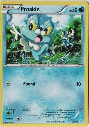 Froakie (23/30) [XY: Trainer Kit 3 - Suicune] | Anubis Games and Hobby