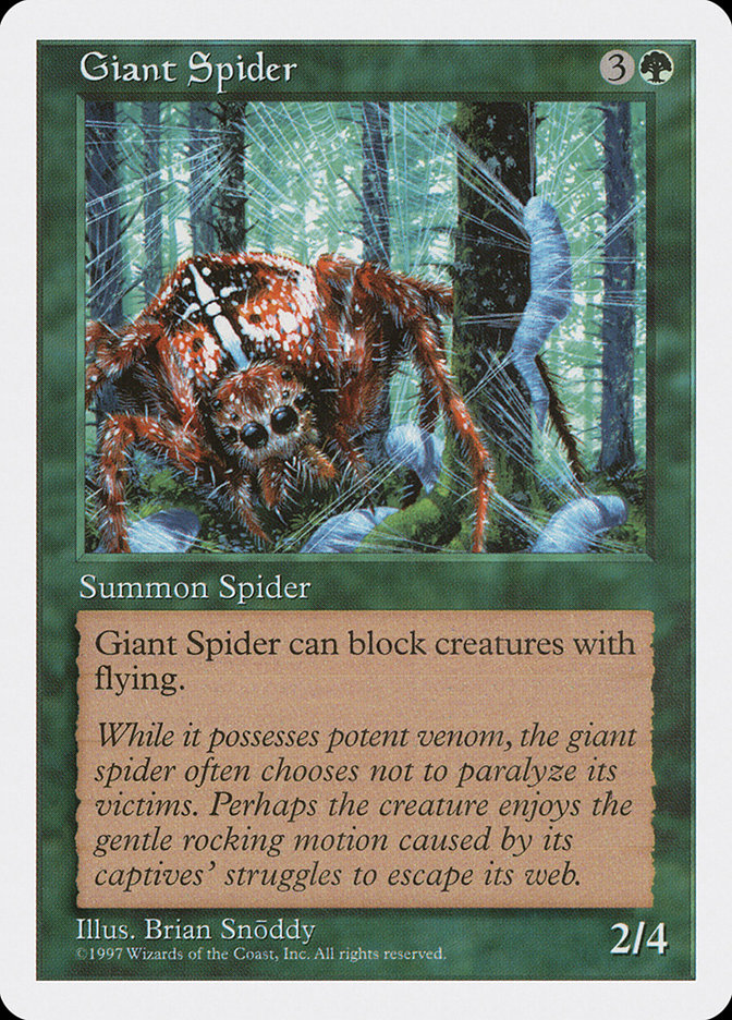 Giant Spider [Fifth Edition] | Anubis Games and Hobby