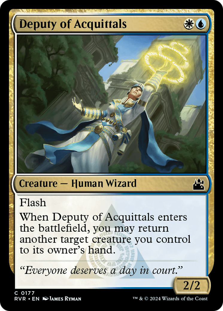 Deputy of Acquittals [Ravnica Remastered] | Anubis Games and Hobby