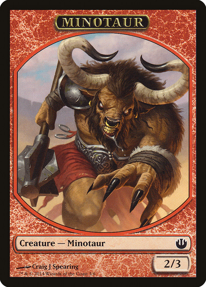 Minotaur Token [Journey into Nyx Tokens] | Anubis Games and Hobby