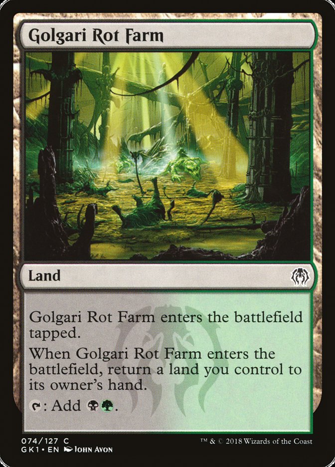 Golgari Rot Farm [Guilds of Ravnica Guild Kit] | Anubis Games and Hobby