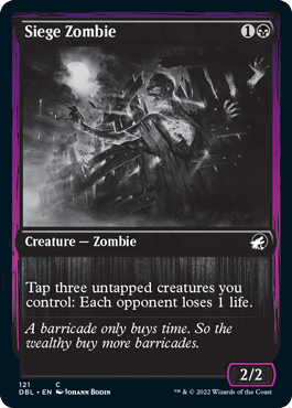 Siege Zombie [Innistrad: Double Feature] | Anubis Games and Hobby