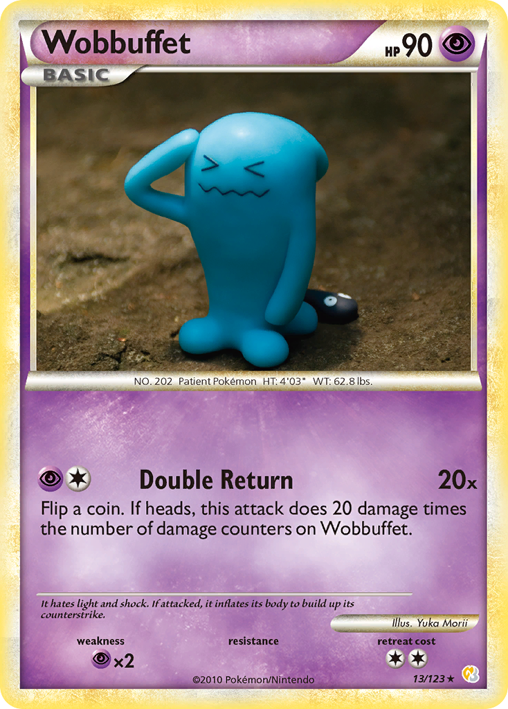 Wobbuffet (13/123) [HeartGold & SoulSilver: Base Set] | Anubis Games and Hobby