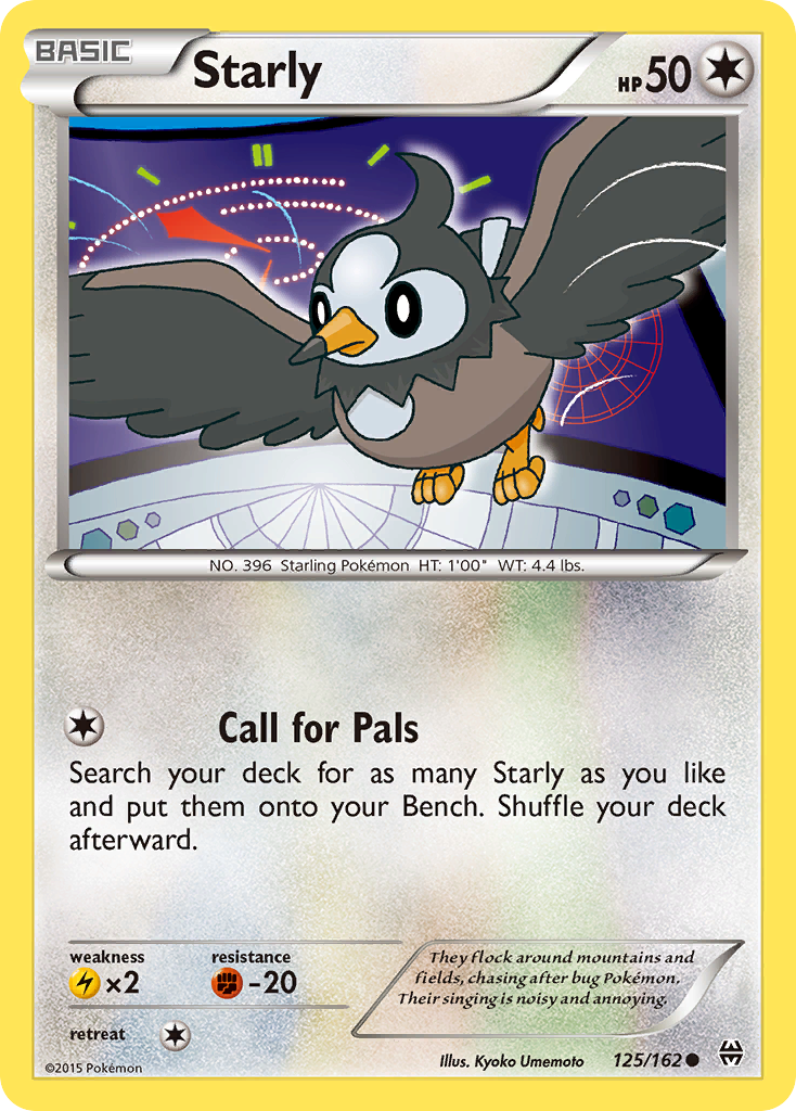 Starly (125/162) [XY: BREAKthrough] | Anubis Games and Hobby