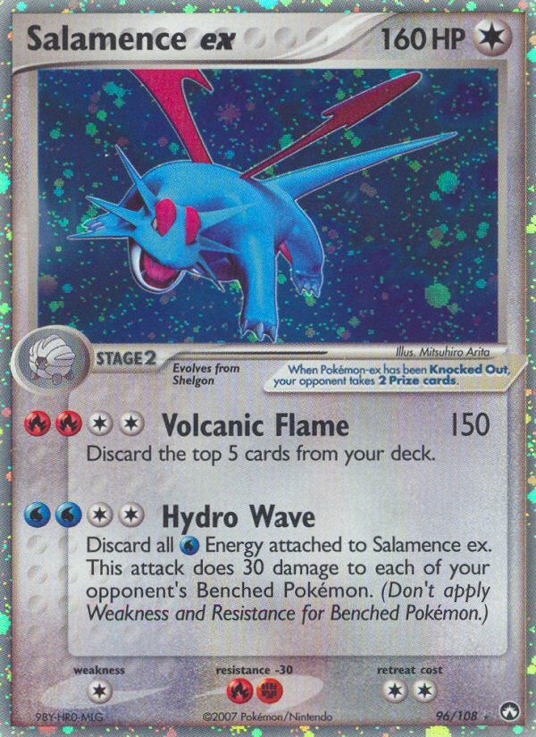 Salamence ex (96/108) [EX: Power Keepers] | Anubis Games and Hobby