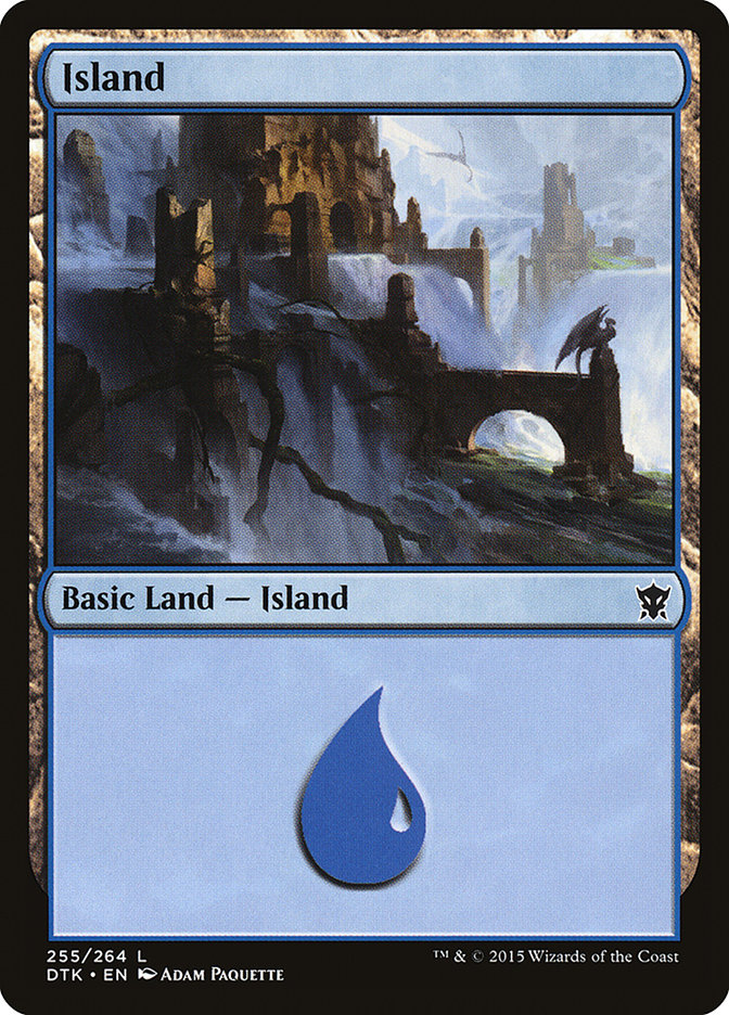 Island (255) [Dragons of Tarkir] | Anubis Games and Hobby