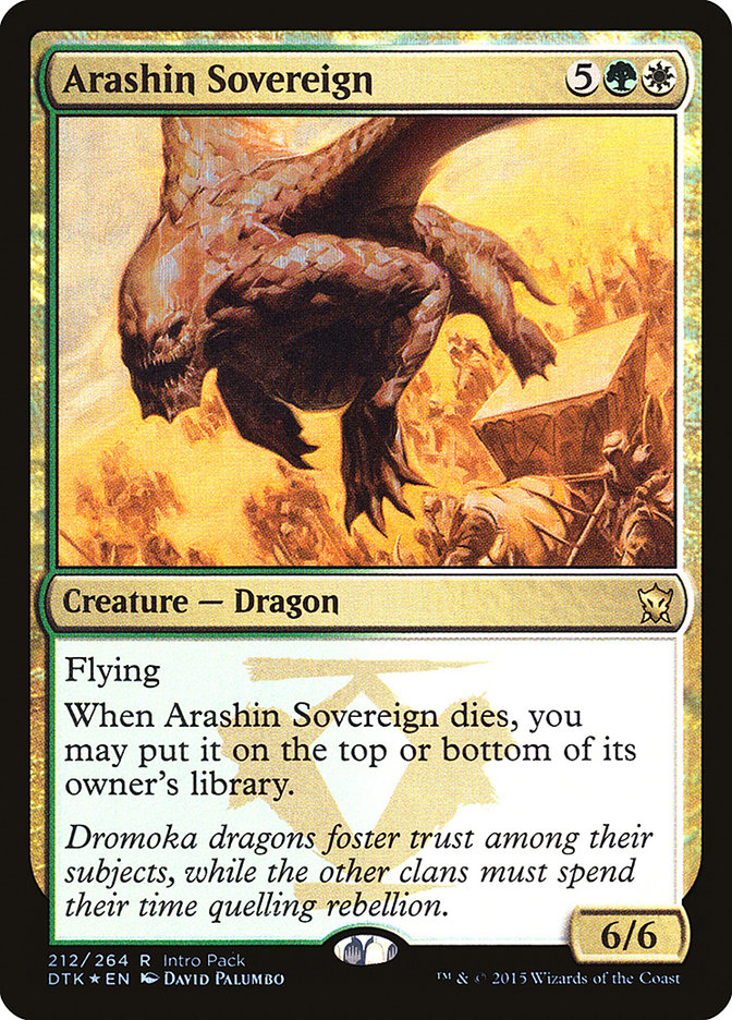 Arashin Sovereign (Intro Pack) [Dragons of Tarkir Promos] | Anubis Games and Hobby