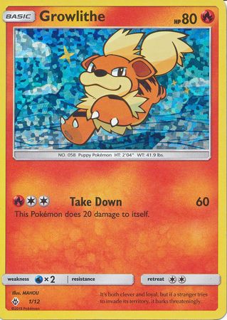 Growlithe (1/12) [McDonald's Promos: 2018 Collection] | Anubis Games and Hobby