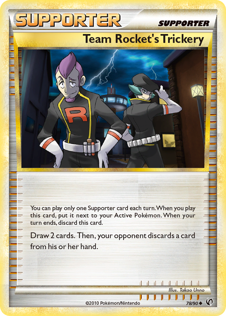 Team Rocket's Trickery (78/90) [HeartGold & SoulSilver: Undaunted] | Anubis Games and Hobby