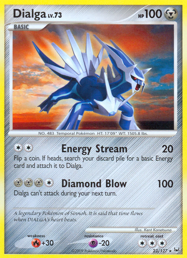 Dialga (23/127) [Platinum: Base Set] | Anubis Games and Hobby