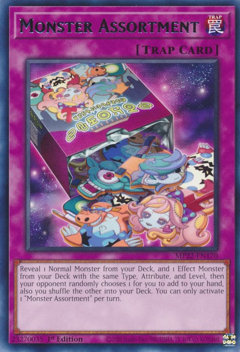 Monster Assortment [MP22-EN170] Rare | Anubis Games and Hobby