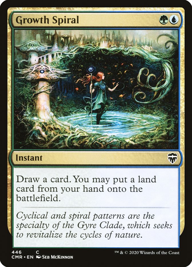 Growth Spiral [Commander Legends] | Anubis Games and Hobby