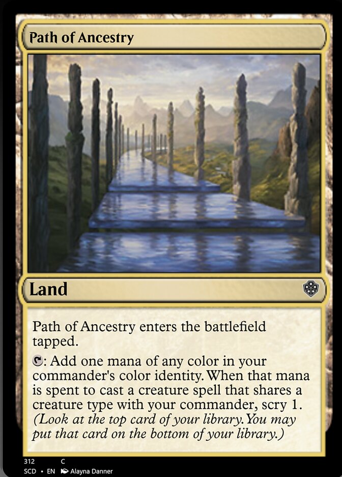 Path of Ancestry [Starter Commander Decks] | Anubis Games and Hobby