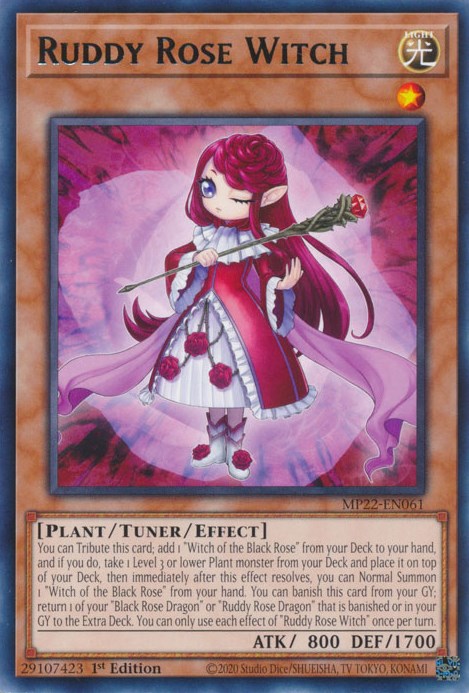 Ruddy Rose Witch [MP22-EN061] Rare | Anubis Games and Hobby