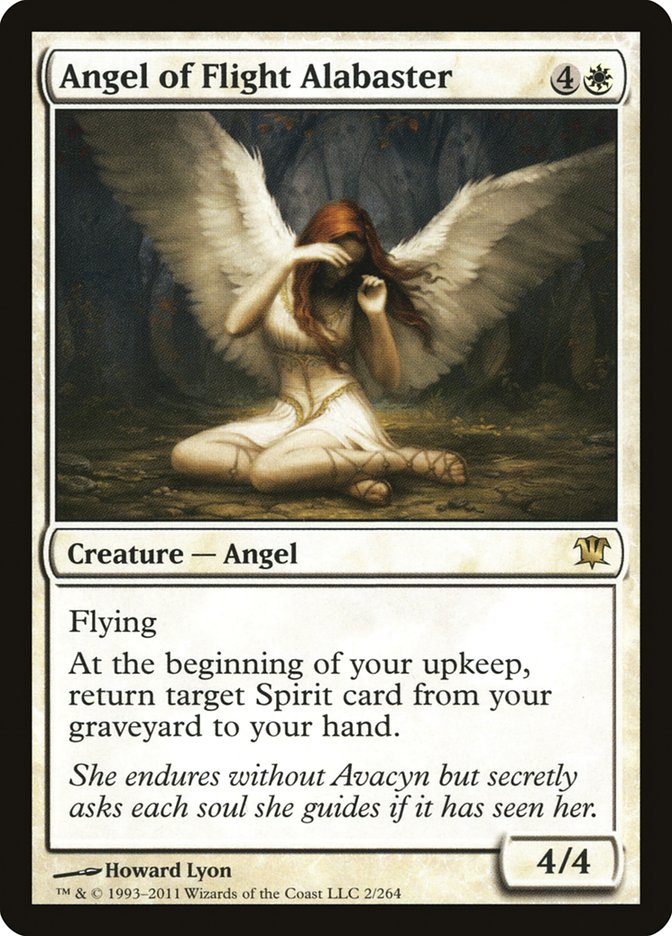 Angel of Flight Alabaster [Innistrad] | Anubis Games and Hobby
