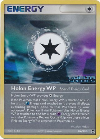 Holon Energy WP (106/113) (Stamped) [EX: Delta Species] | Anubis Games and Hobby