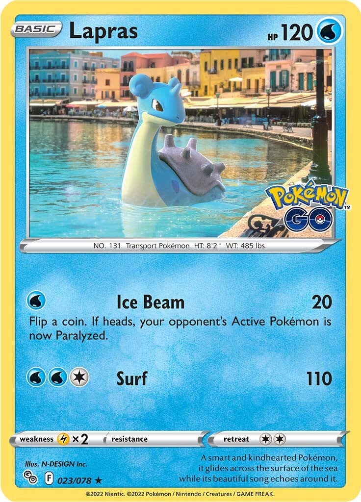 Lapras (023/078) [Pokémon GO] | Anubis Games and Hobby