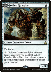 Golden Guardian // Gold-Forge Garrison [Rivals of Ixalan Prerelease Promos] | Anubis Games and Hobby