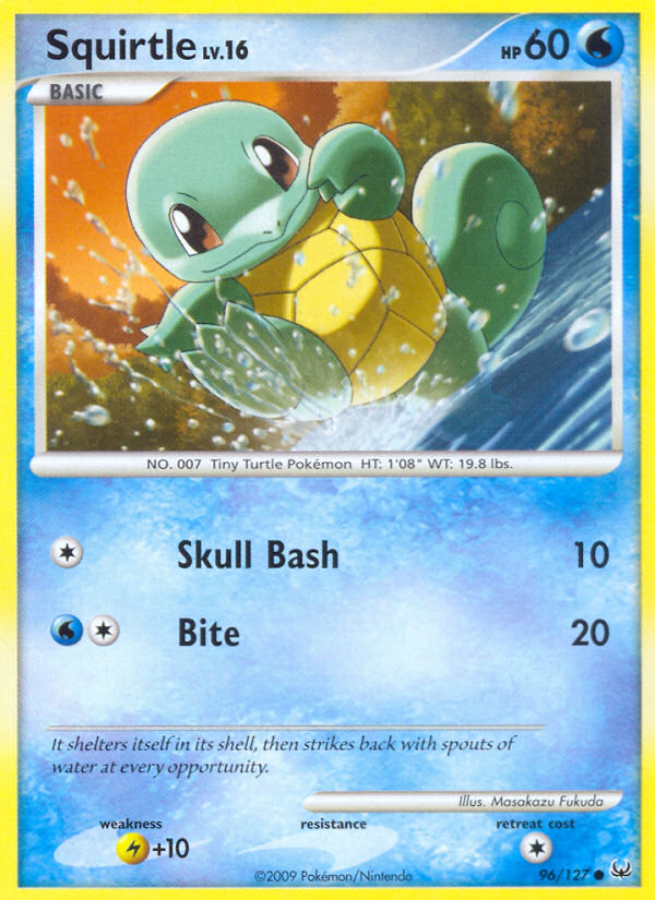 Squirtle (96/127) [Platinum: Base Set] | Anubis Games and Hobby