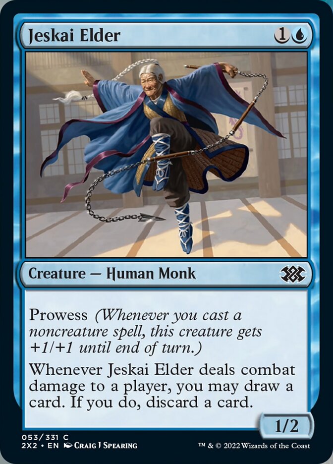 Jeskai Elder [Double Masters 2022] | Anubis Games and Hobby