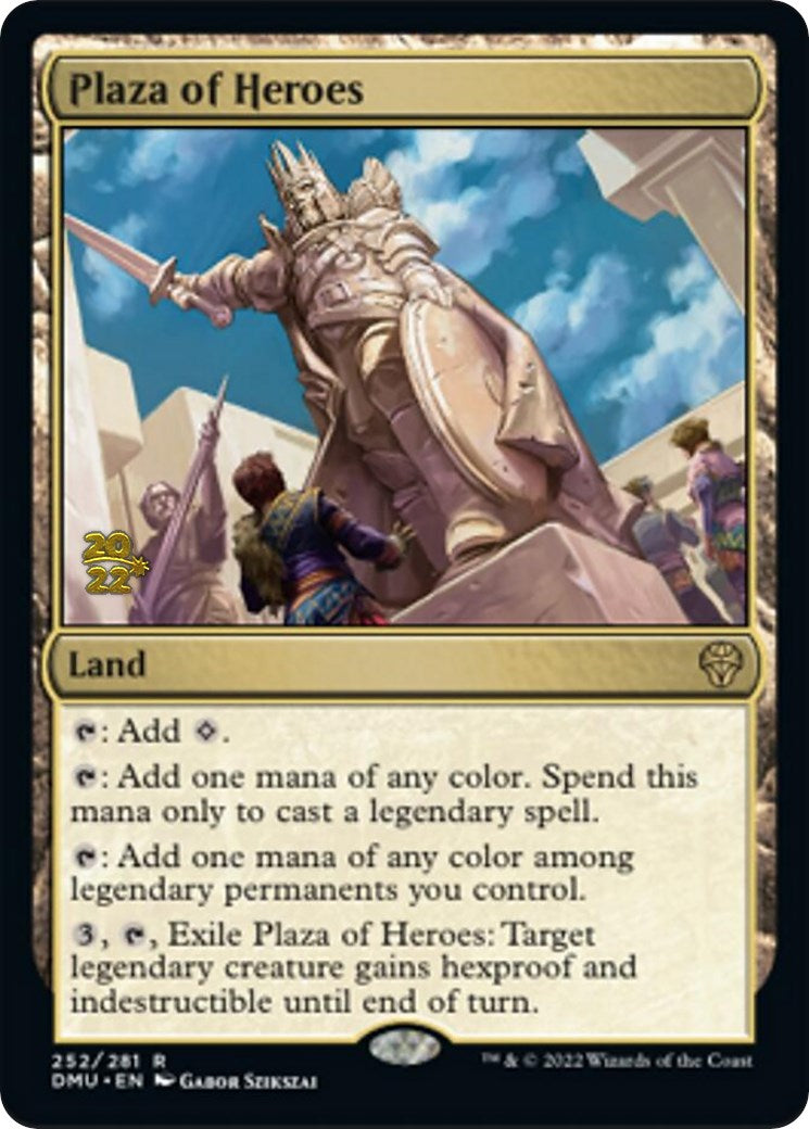 Plaza of Heroes [Dominaria United Prerelease Promos] | Anubis Games and Hobby