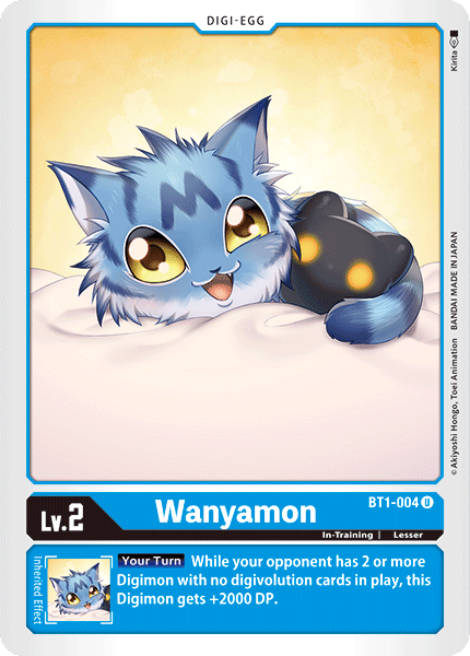 Wanyamon [BT1-004] [Release Special Booster Ver.1.0] | Anubis Games and Hobby