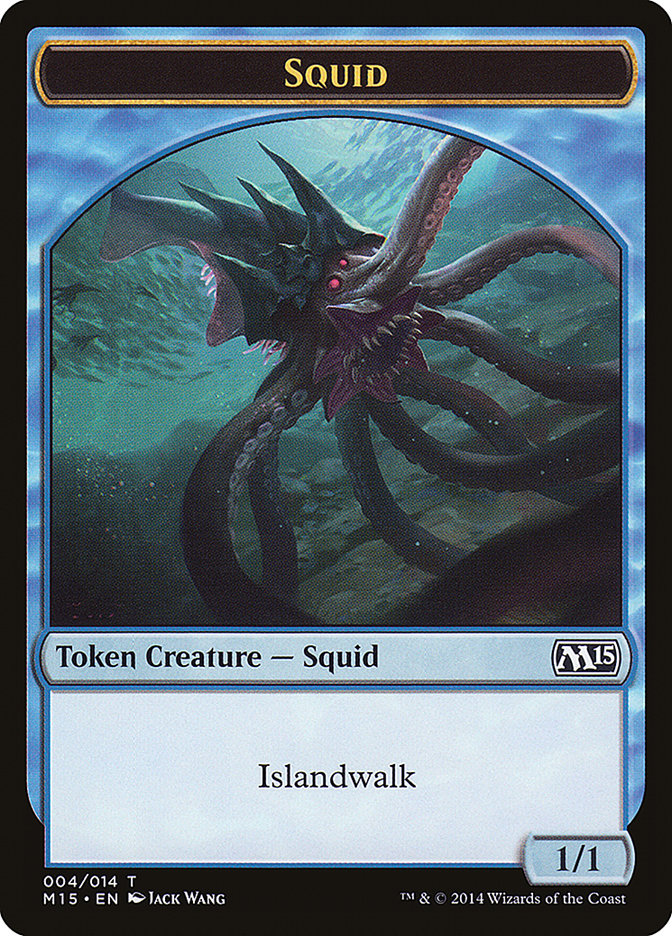 Squid Token [Magic 2015 Tokens] | Anubis Games and Hobby