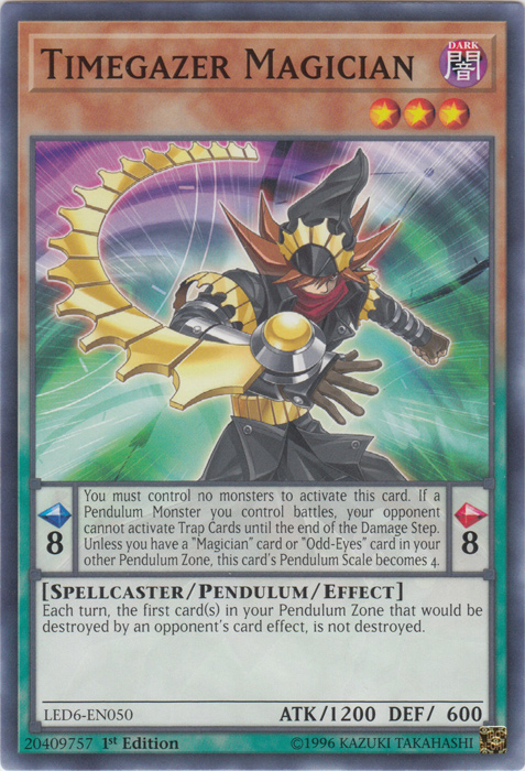 Timegazer Magician [LED6-EN050] Common | Anubis Games and Hobby