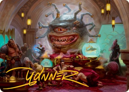 Xanathar, Guild Kingpin Art Card (Gold-Stamped Signature) [Dungeons & Dragons: Adventures in the Forgotten Realms Art Series] | Anubis Games and Hobby