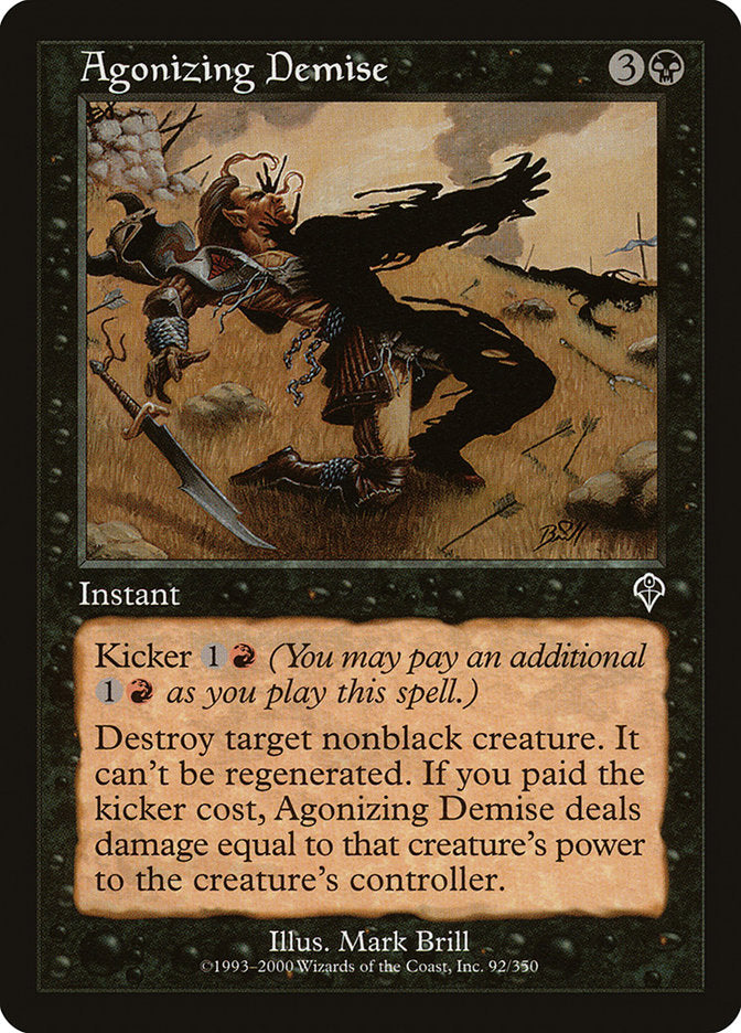 Agonizing Demise [Invasion] | Anubis Games and Hobby