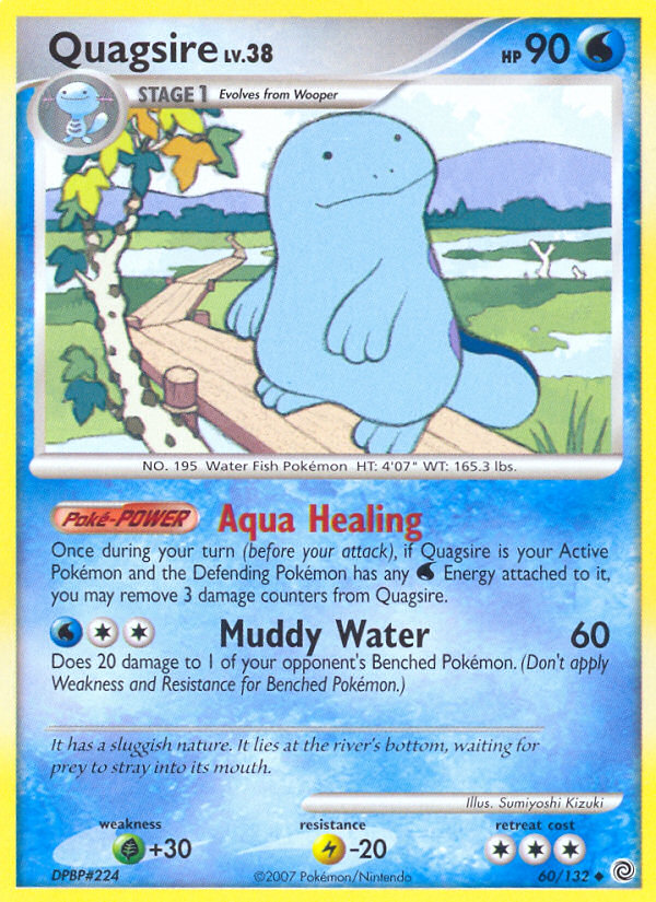 Quagsire (60/132) [Diamond & Pearl: Secret Wonders] | Anubis Games and Hobby