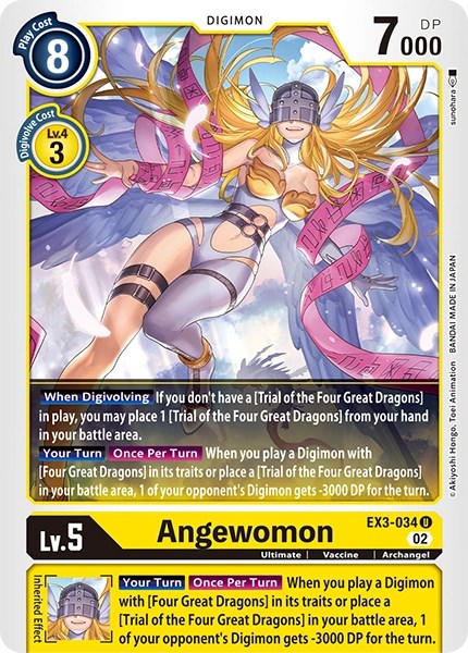 Angewomon [EX3-034] [Revision Pack Cards] | Anubis Games and Hobby