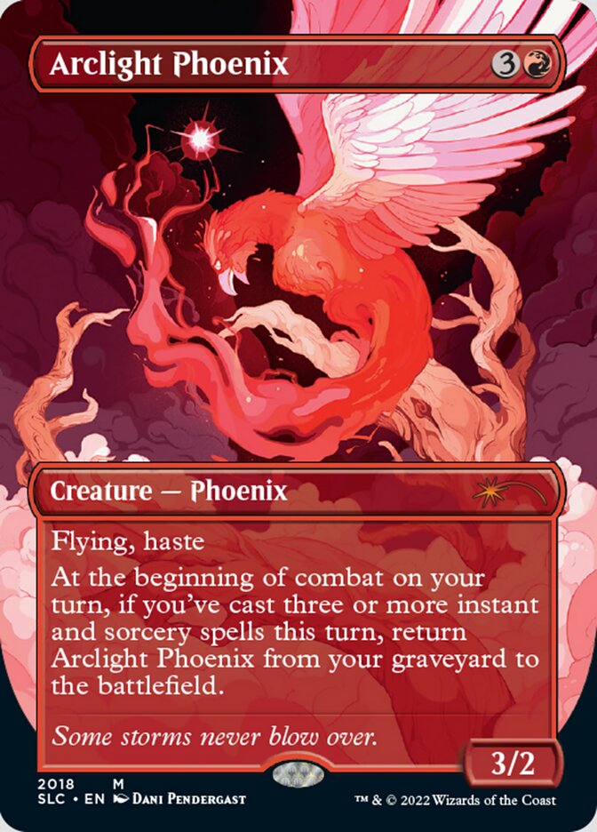 Arclight Phoenix (Borderless) [Secret Lair 30th Anniversary Countdown Kit] | Anubis Games and Hobby