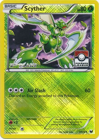 Scyther (4/108) (League Promo 2nd Place) [Black & White: Dark Explorers] | Anubis Games and Hobby