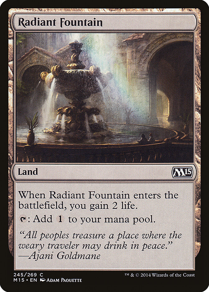 Radiant Fountain [Magic 2015] | Anubis Games and Hobby