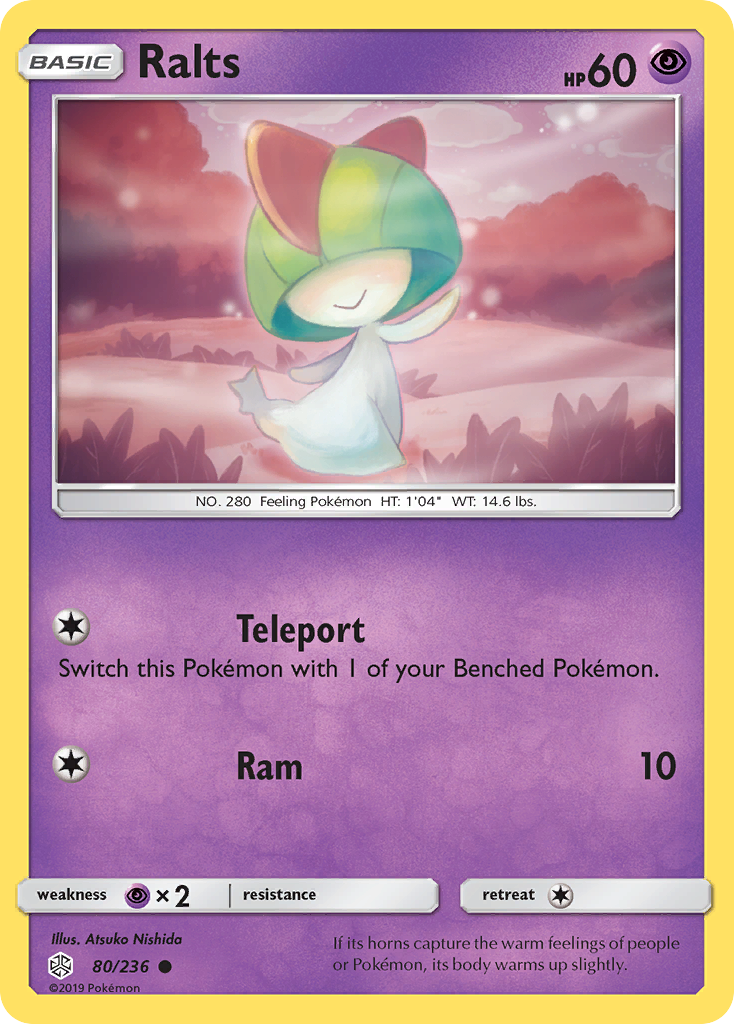 Ralts (80/236) [Sun & Moon: Cosmic Eclipse] | Anubis Games and Hobby