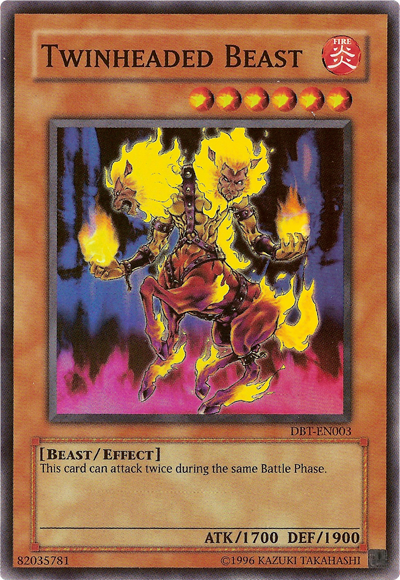 Twinheaded Beast [DBT-EN003] Super Rare | Anubis Games and Hobby