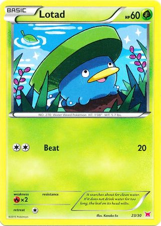 Lotad (23/30) [XY: Trainer Kit 2 - Latias] | Anubis Games and Hobby