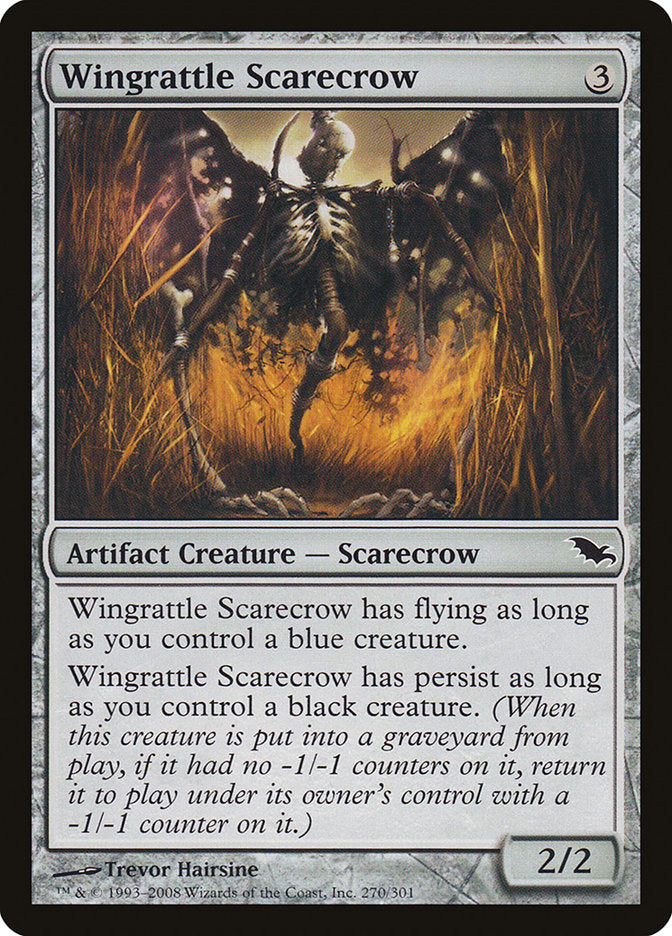 Wingrattle Scarecrow [Shadowmoor] | Anubis Games and Hobby