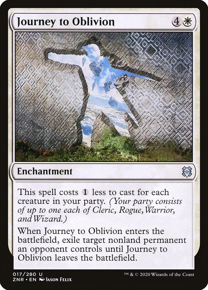 Journey to Oblivion [Zendikar Rising] | Anubis Games and Hobby