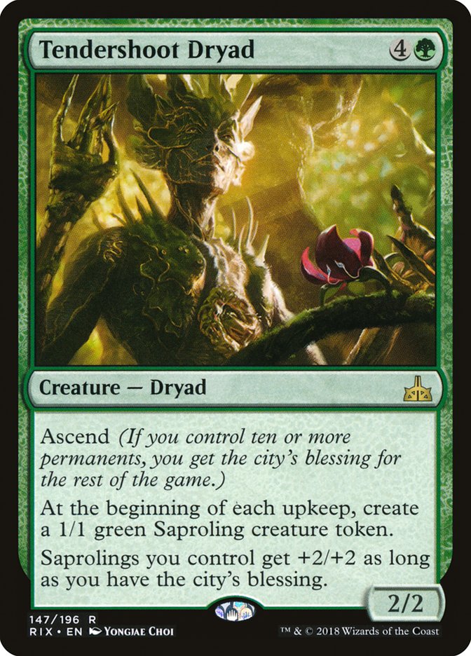 Tendershoot Dryad [Rivals of Ixalan] | Anubis Games and Hobby